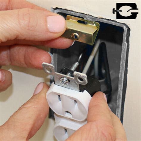 stripped threads in electrical box|stabilize electrical outlet box.